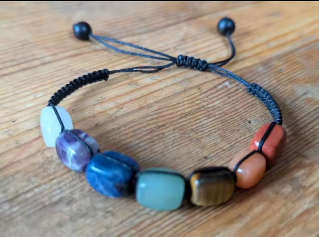 ✨ Pulsera de los 7 Chakras – Equilibrio y Energía en tu muñeca ✨