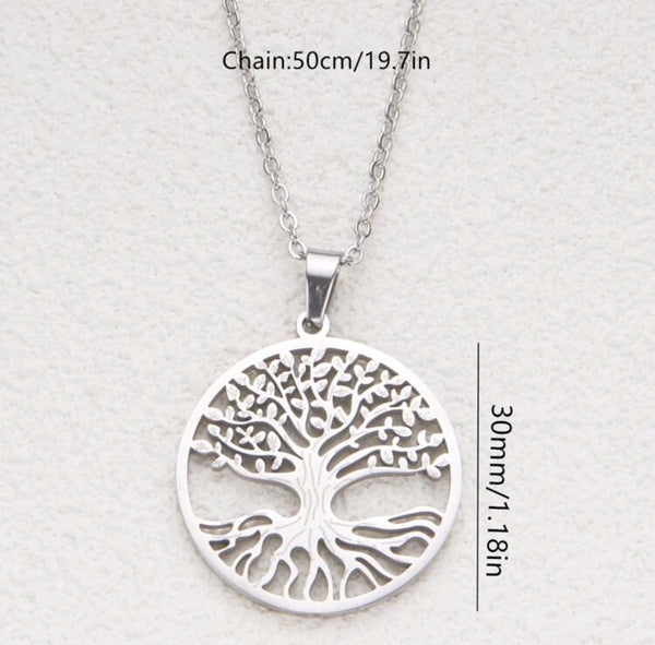 🌳 Collar Árbol de la Vida Conexión Ancestral y Armonía Espiritual 🌳