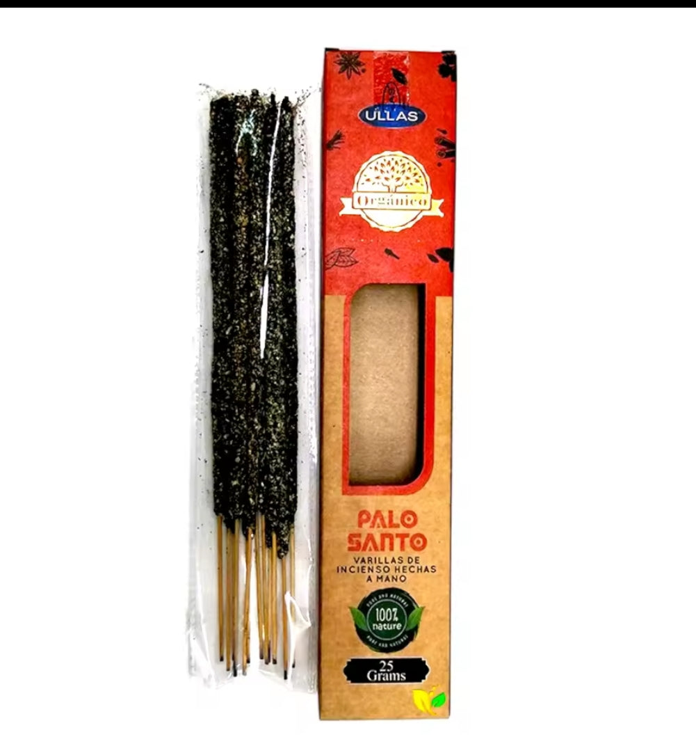 ✨ Incienso Orgánico de Palo Santo - Hecho a Mano ✨